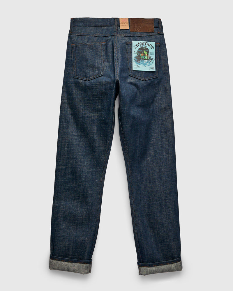 "Kawataro" 14.5oz Greencast Selvedge Denim - True Guy Fit
