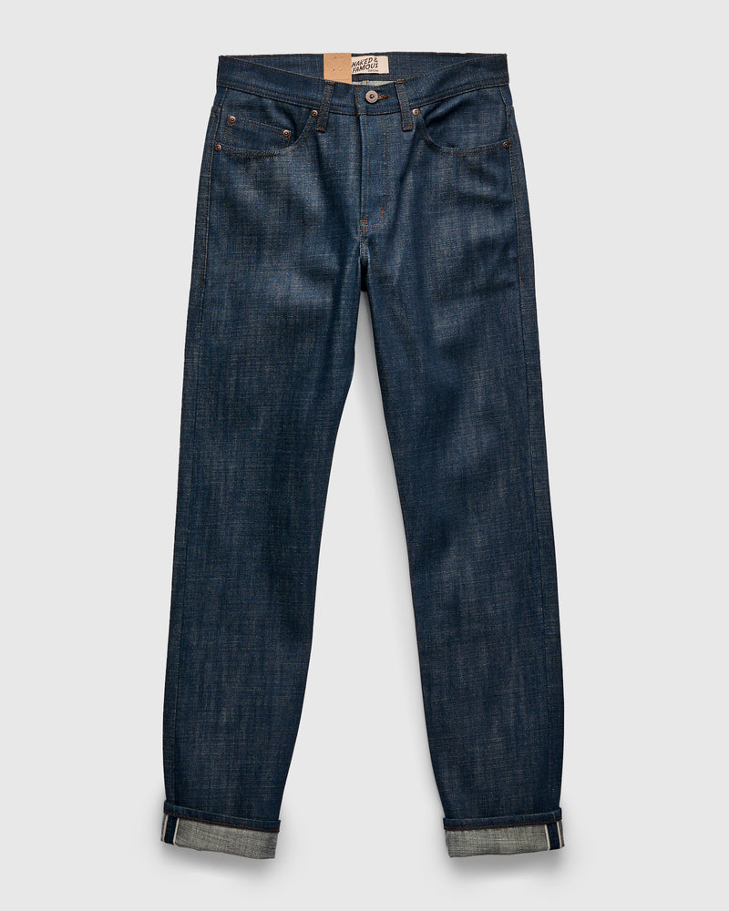 "Kawataro" 14.5oz Greencast Selvedge Denim - Weird Guy Fit