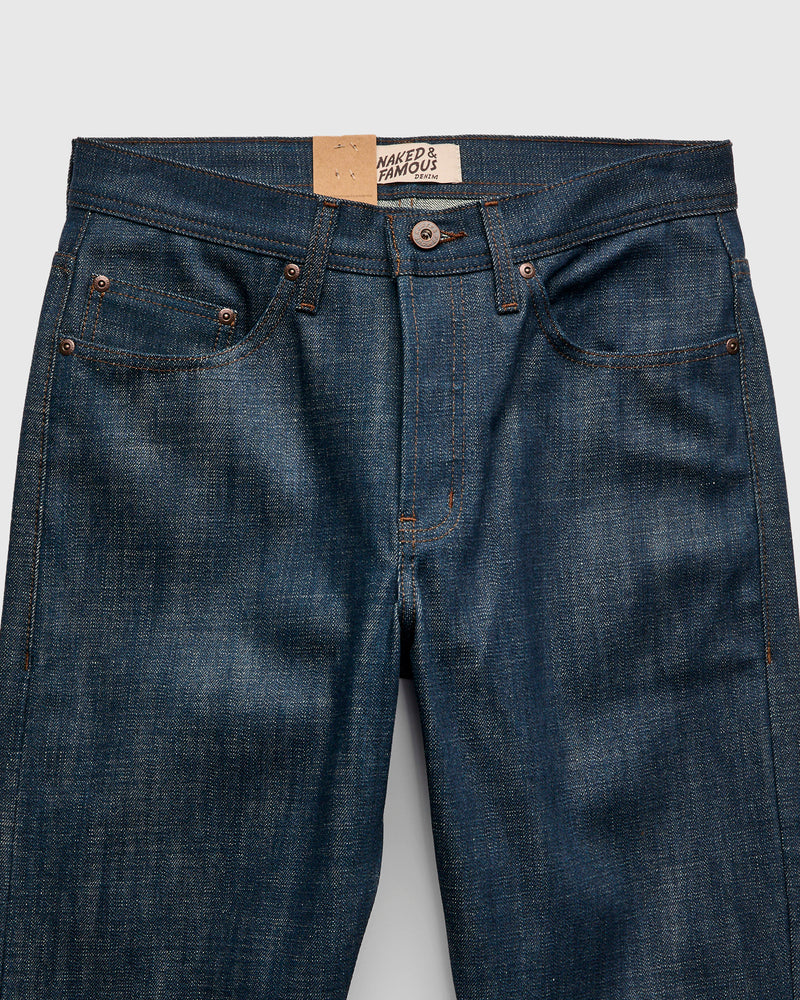 "Kawataro" 14.5oz Greencast Selvedge Denim - Weird Guy Fit