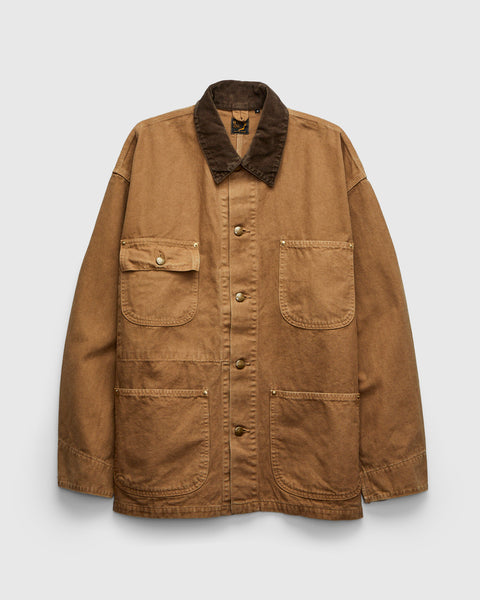 ジャケット・アウター Euro Vintage Work Coverall ビンテージ コットンツイル ユーロワークジャケット メンズL相当 古着