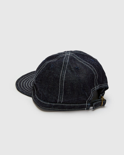 13.5oz Denim Work Cap in Indigo