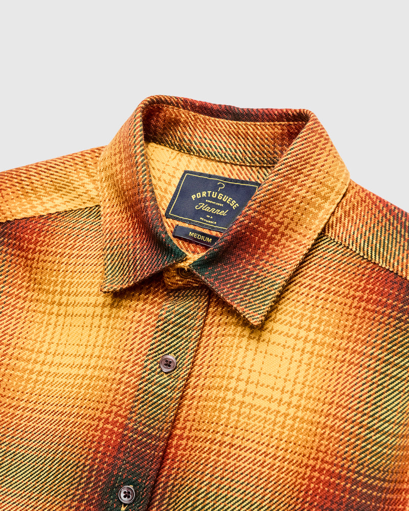 Harvest Button-Up Shirt in Gold