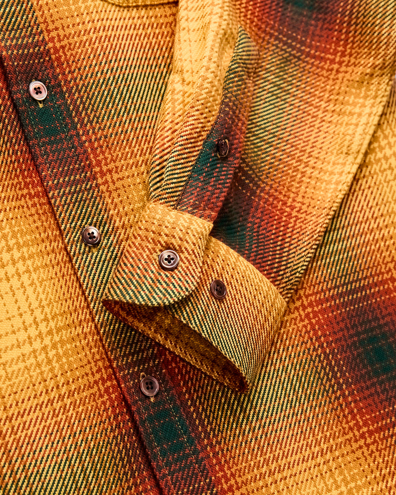 Harvest Button-Up Shirt in Gold