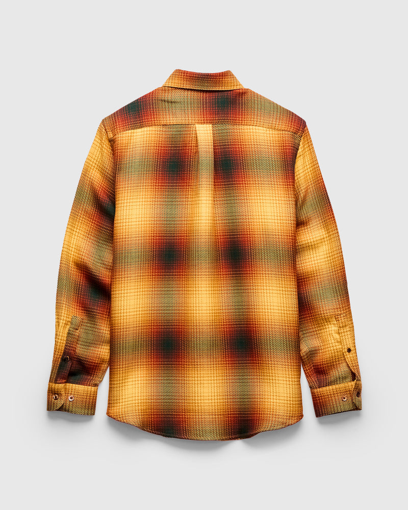 Harvest Button-Up Shirt in Gold