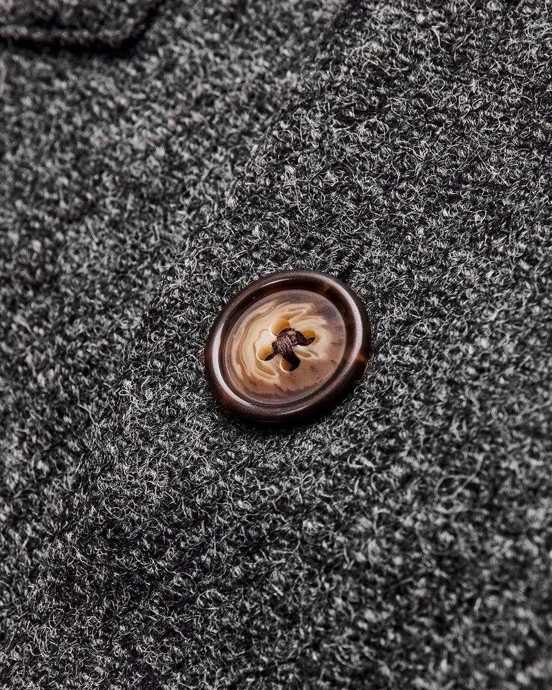 Wool Field Overshirt in Grey