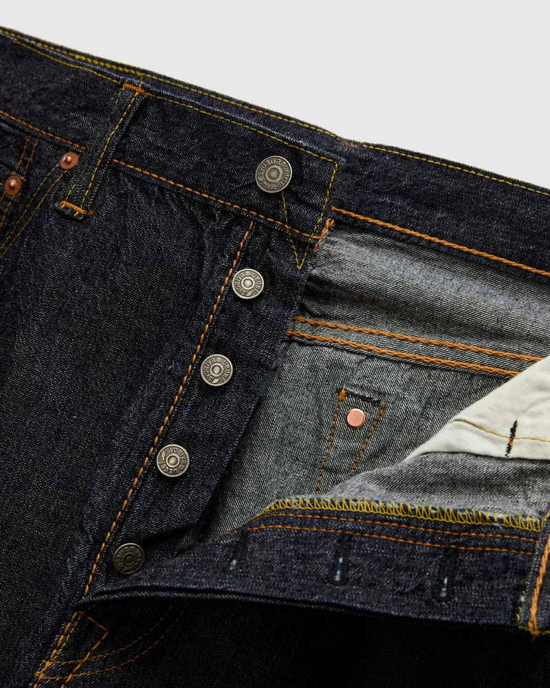 1182-002 10oz Lightweight Selvedge Denim - Piped Straight Fit