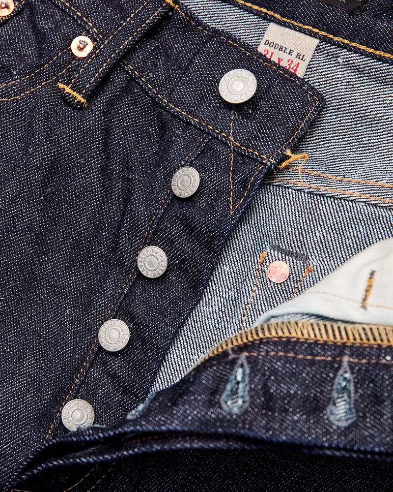 LIMITED EDITION 13.5oz Hemp Selvedge Denim - Vintage 5-Pocket Full Straight Fit