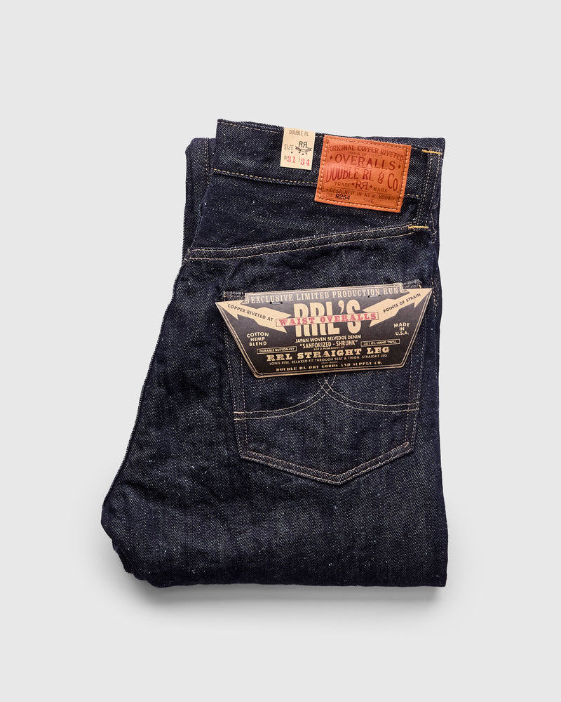 LIMITED EDITION 13.5oz Hemp Selvedge Denim - Vintage 5-Pocket Full Straight Fit