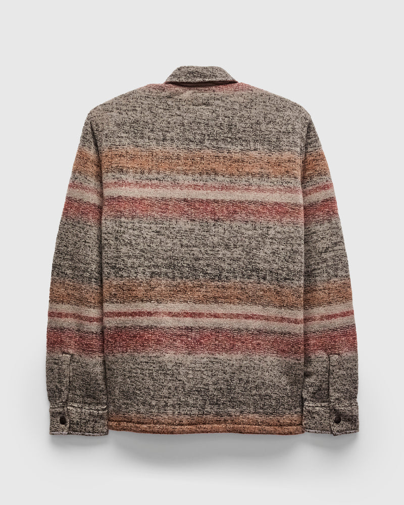 Wallace Jacquard Jacket in Red/Multi