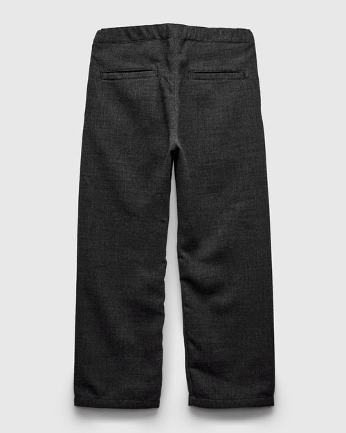 Ester Tweed Pant in Charcoal Grey