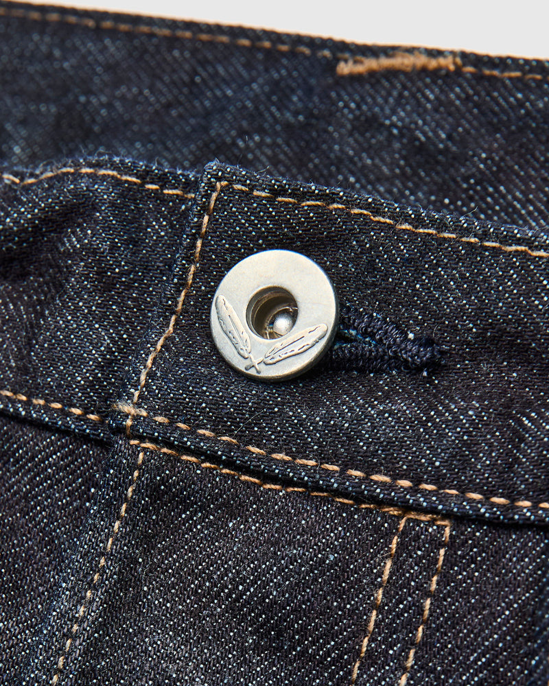 15oz Rinsed Selvedge Denim – Strider (Straight Tapered)