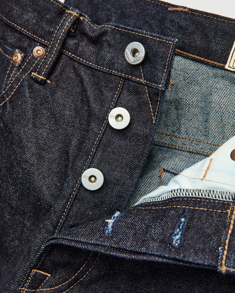 15oz Rinsed Selvedge Denim – Strider (Straight Tapered)