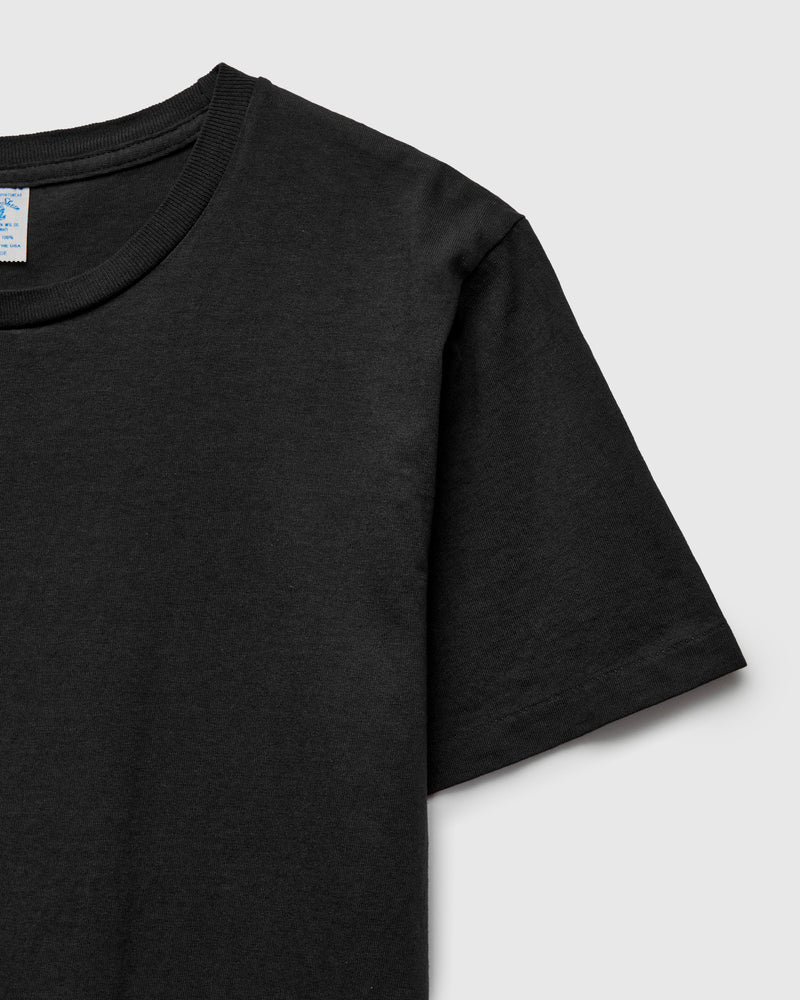 2-Pack Short Sleeve Crew Tee in Black