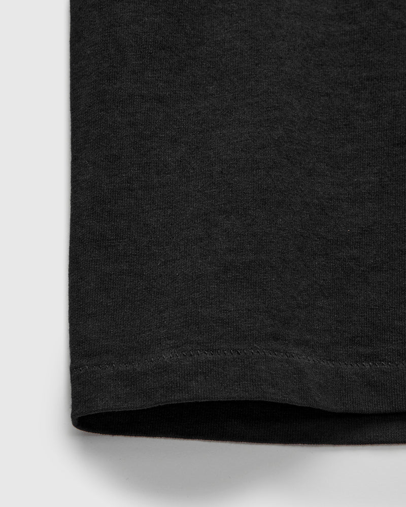 2-Pack Short Sleeve Crew Tee in Black