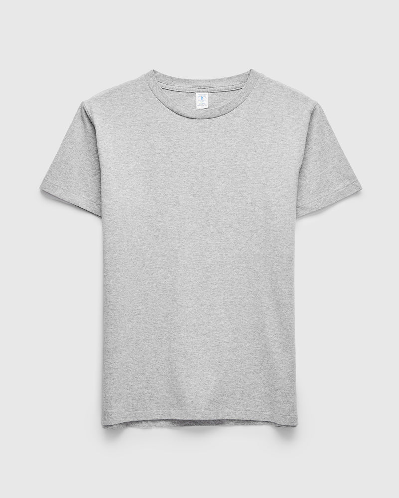 2-Pack Short Sleeve Crew Tee in Heather Grey