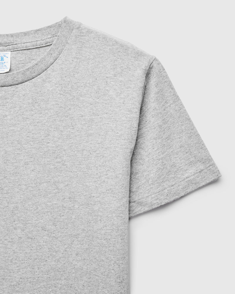 2-Pack Short Sleeve Crew Tee in Heather Grey