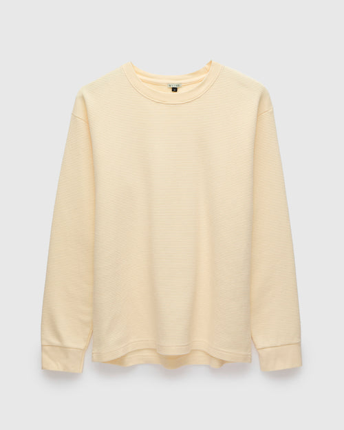 Waffle Thermal Knit in Cream