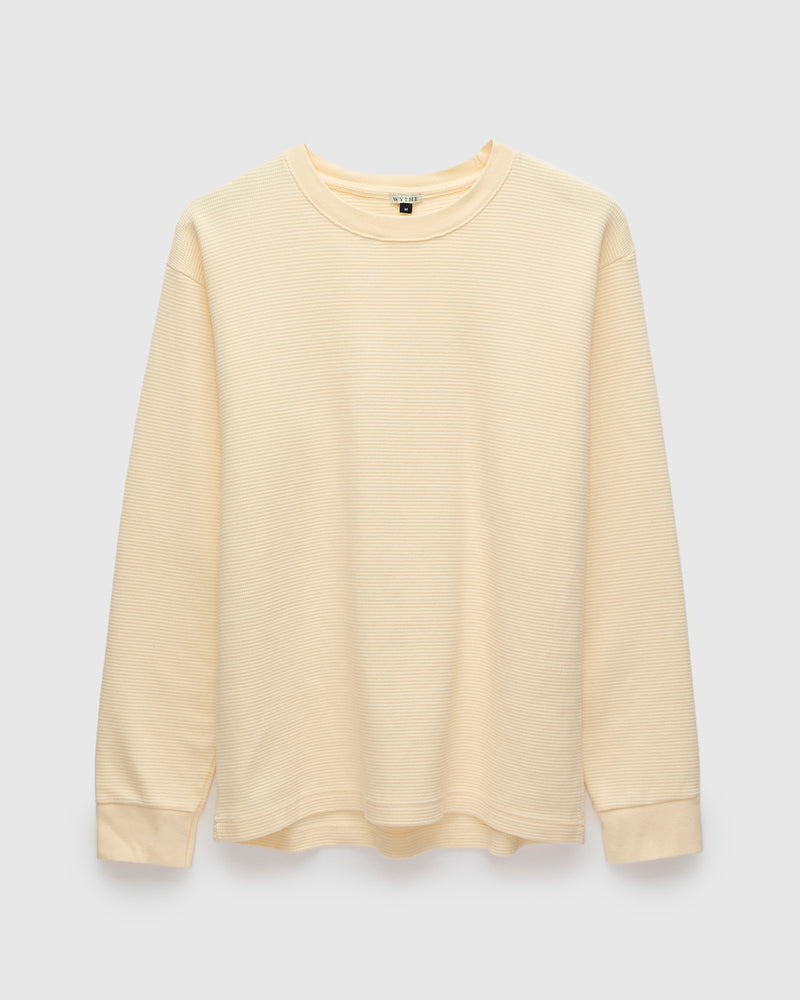 Waffle Thermal Knit in Cream