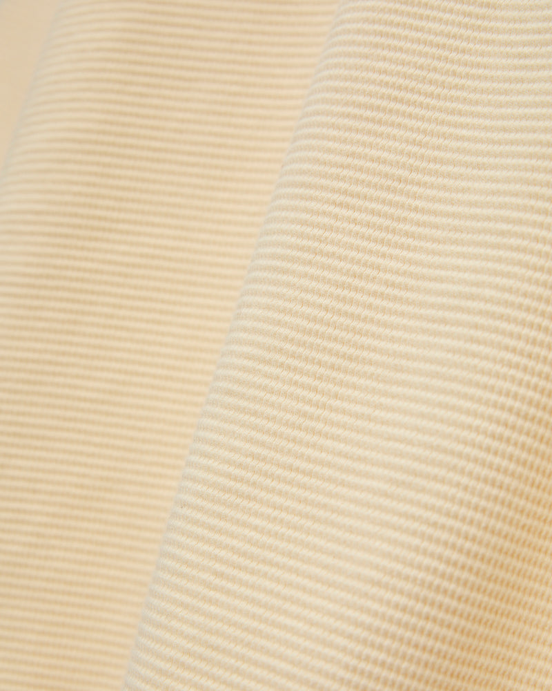 Waffle Thermal Knit in Cream