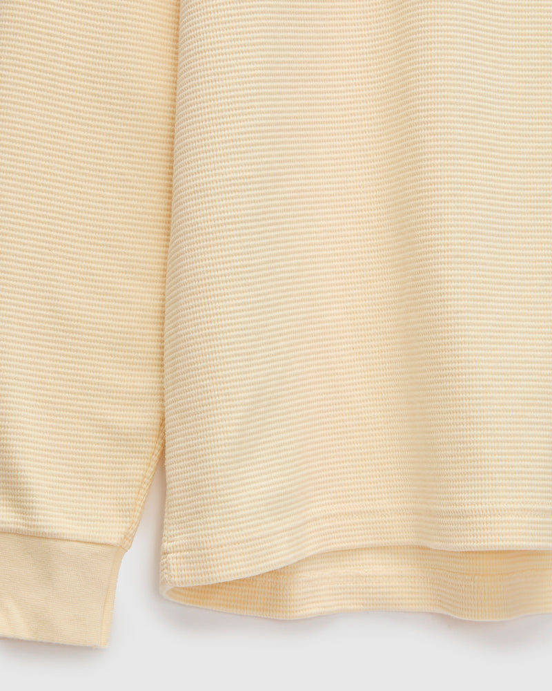 Waffle Thermal Knit in Cream
