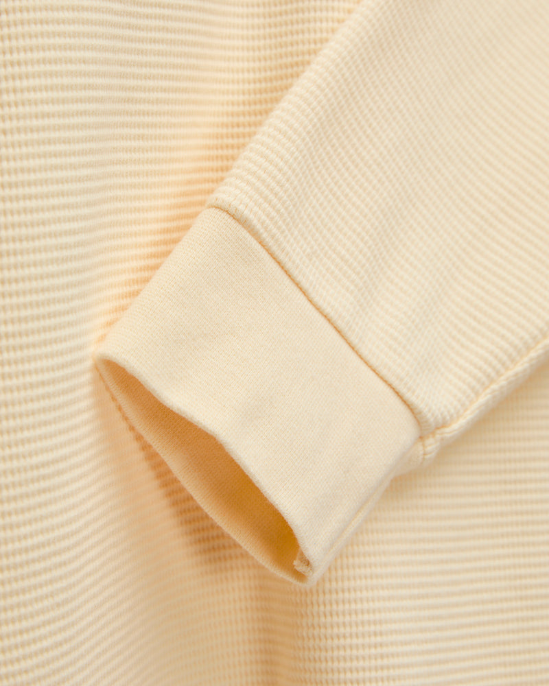 Waffle Thermal Knit in Cream