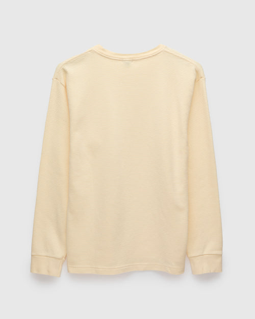 Waffle Thermal Knit in Cream
