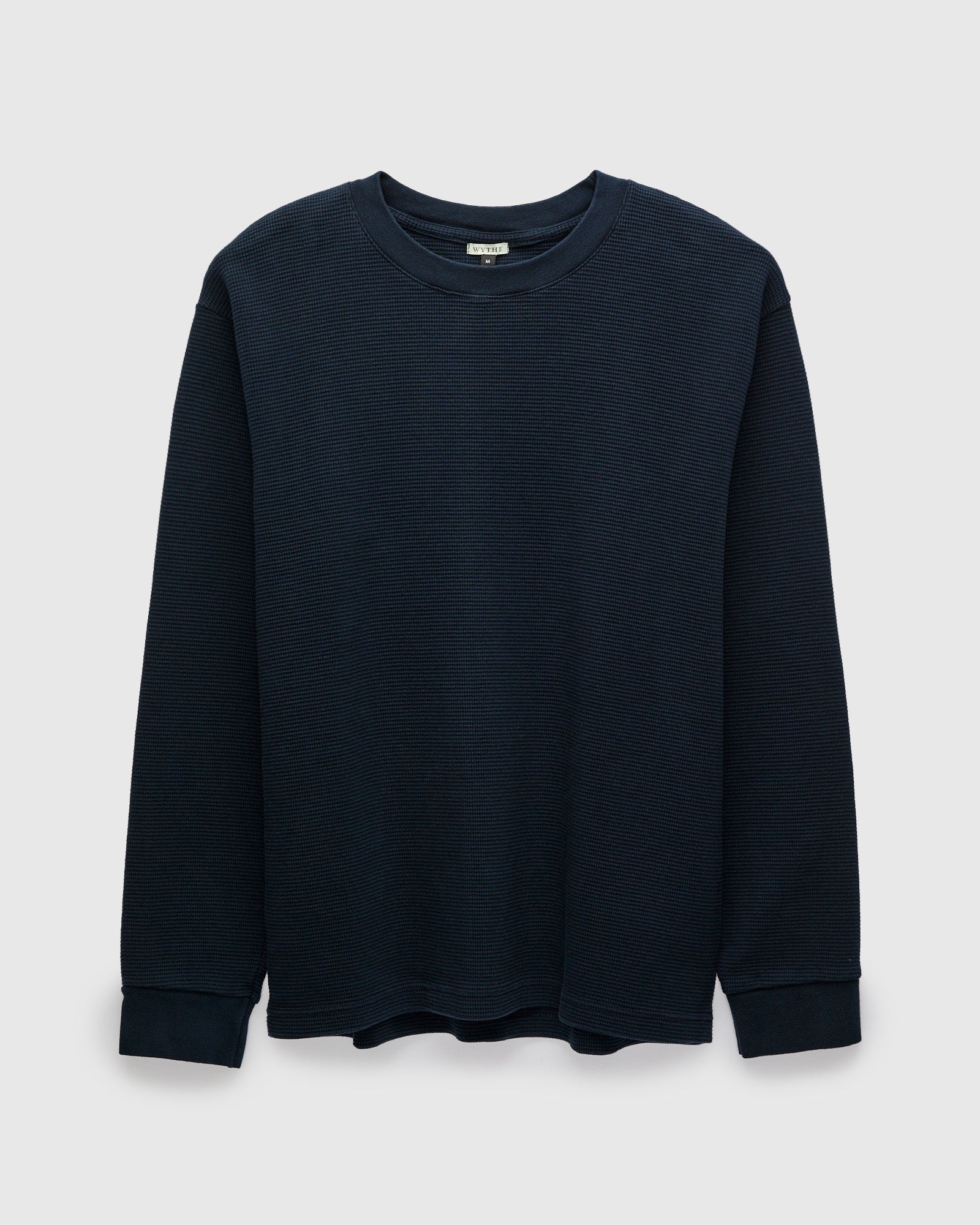 Waffle Thermal Knit in Navy – Blue Owl Workshop