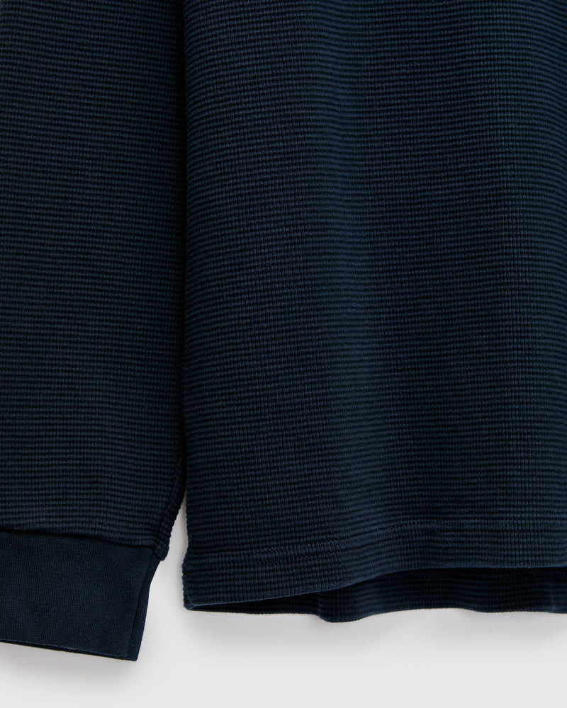 Waffle Thermal Knit in Navy