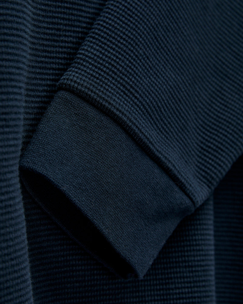 Waffle Thermal Knit in Navy