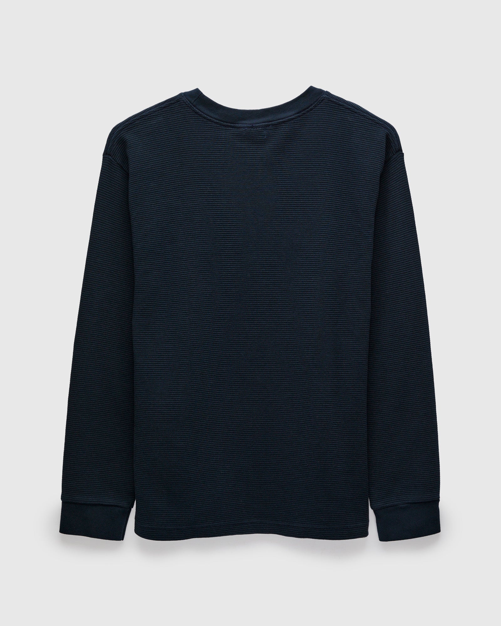 Waffle Thermal Knit in Navy – Blue Owl Workshop
