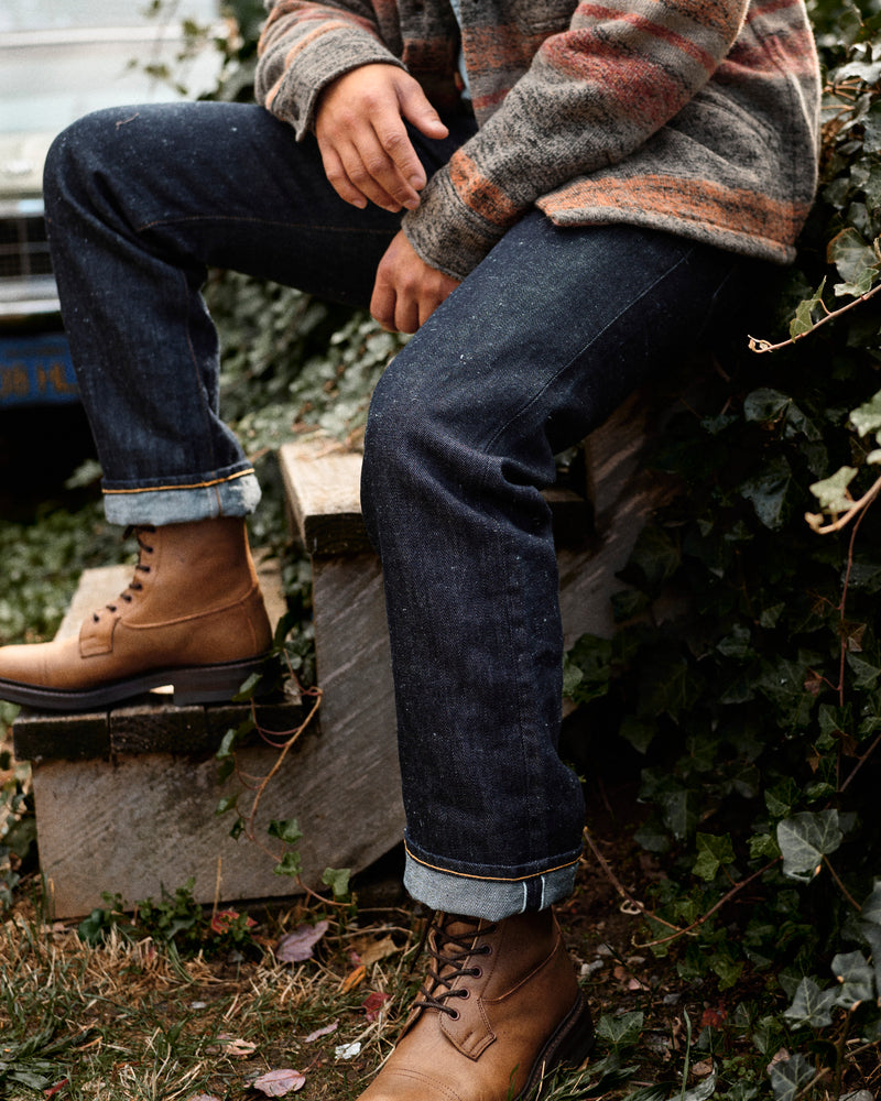 LIMITED EDITION 13.5oz Hemp Selvedge Denim - Vintage 5-Pocket Full Straight Fit