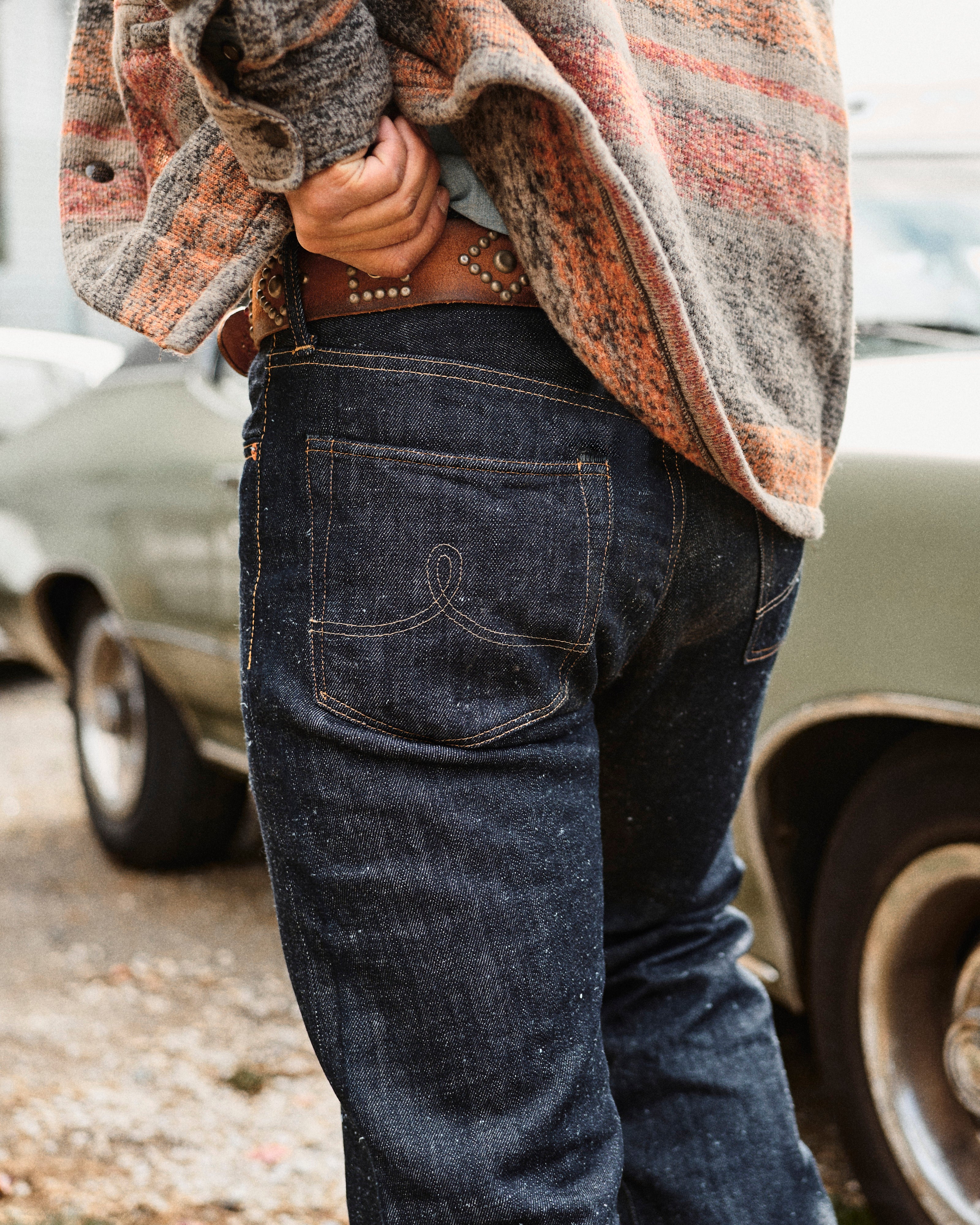 LIMITED EDITION 13.5oz Hemp Selvedge Denim - Vintage 5-Pocket Full