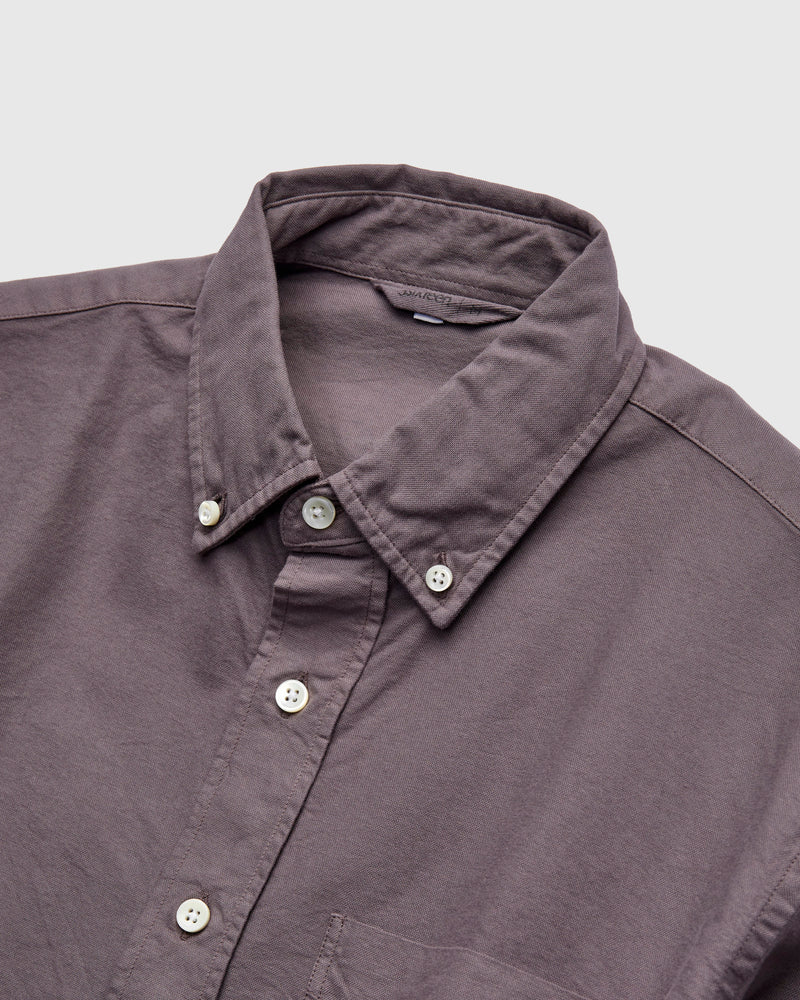 Big Oxford Shirt in Dusty Purple
