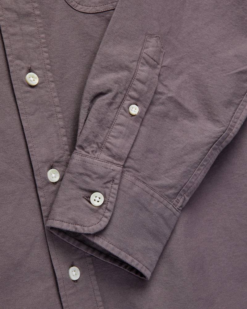 Big Oxford Shirt in Dusty Purple