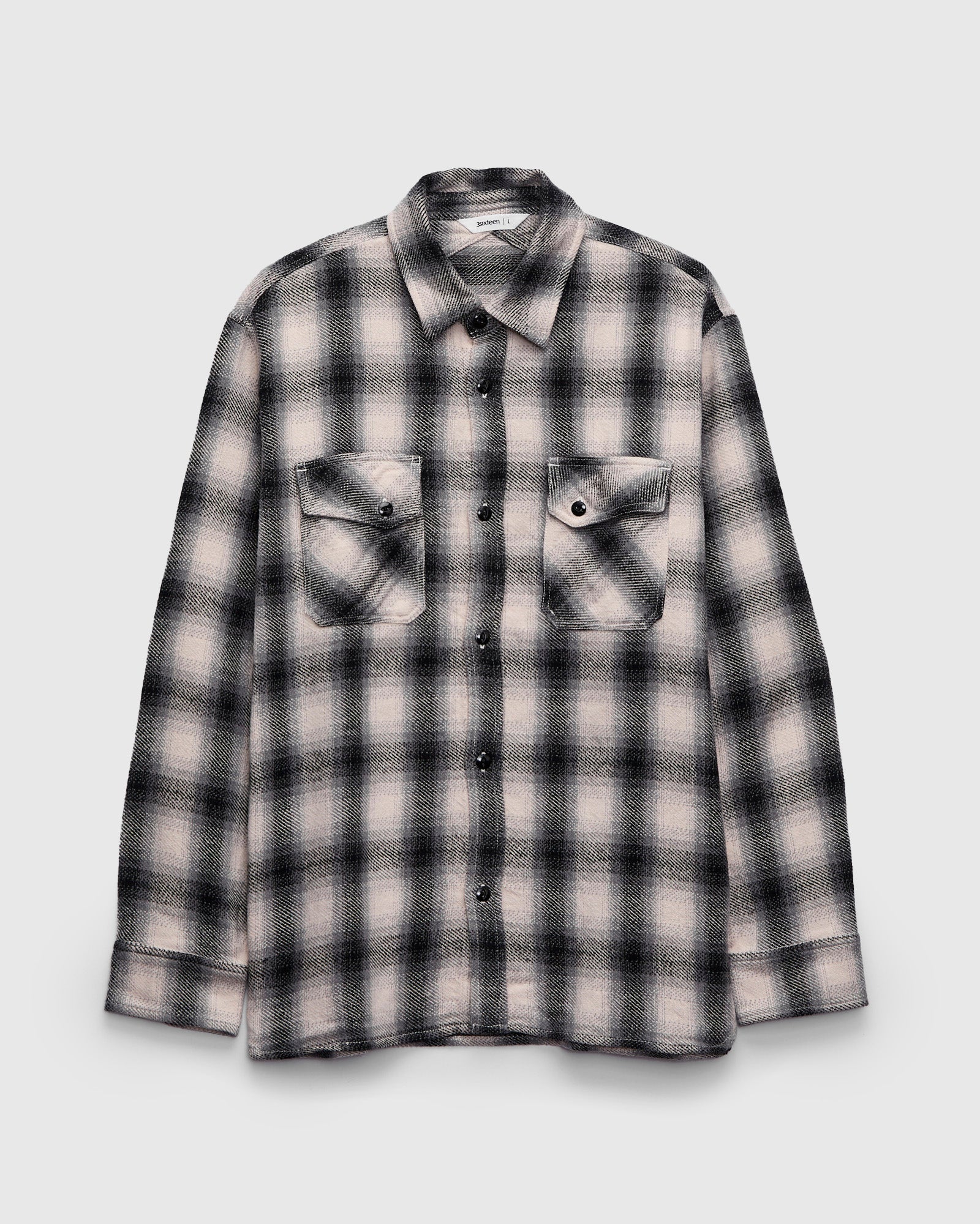 Crosscut Flannel in Cream/Black Plaid – Blue Owl Workshop