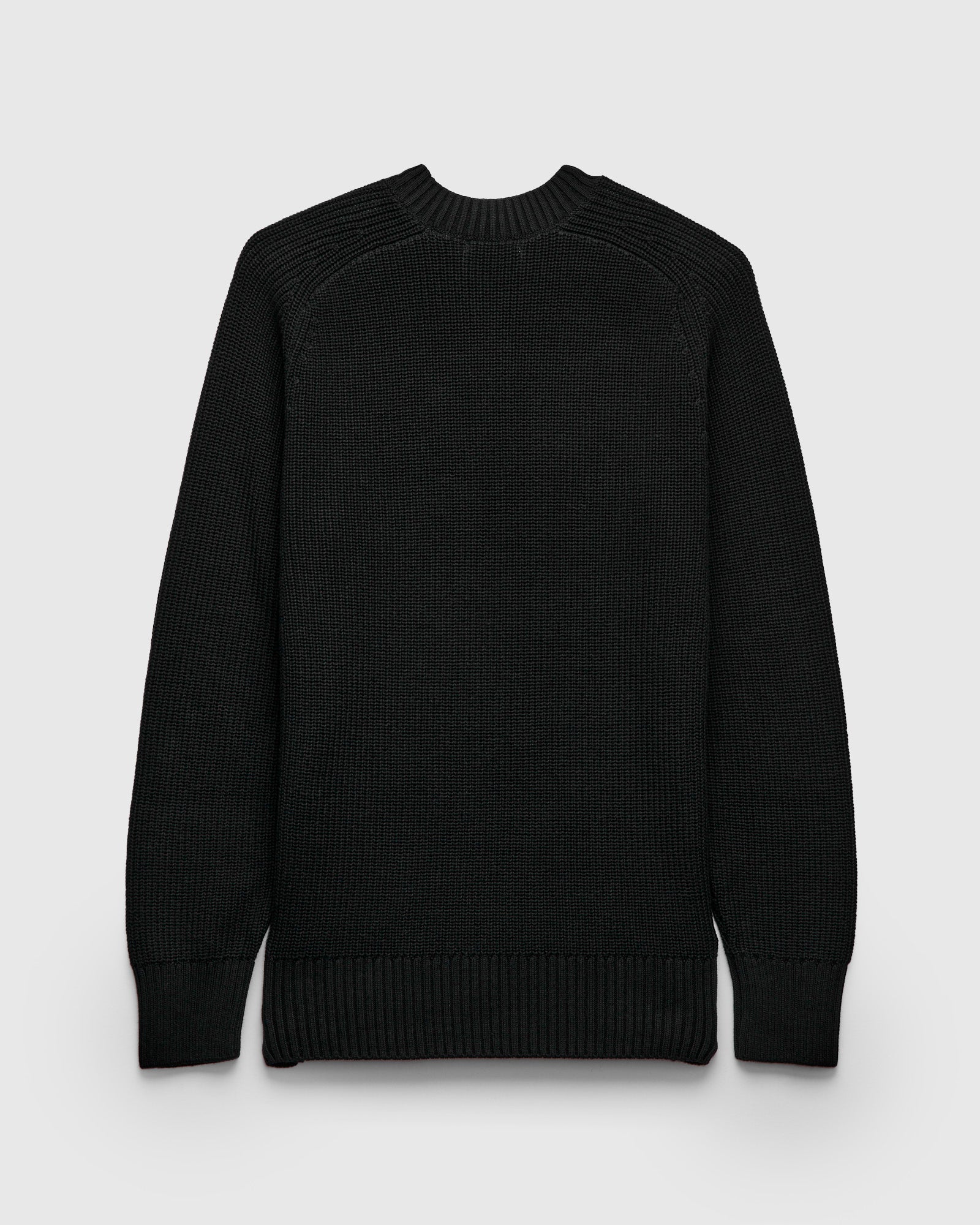 トップス Logo Cotton Knit Sweater (black) Strickwaren – AnotherCottonLab