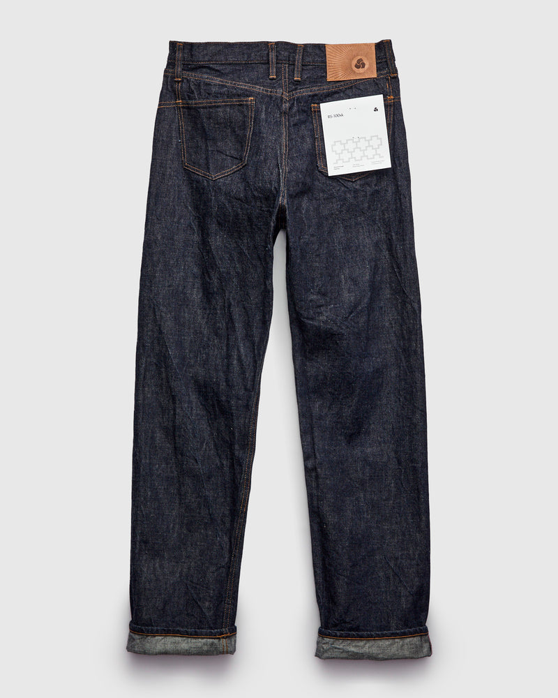 RS-100xk "Kibata" 14oz One Wash Selvedge Denim - Relaxed Straight Fit