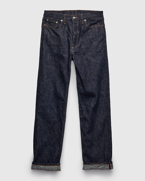 RS-100xk "Kibata" 14oz One Wash Selvedge Denim - Relaxed Straight Fit