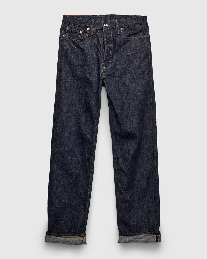 RS-100xk "Kibata" 14oz One Wash Selvedge Denim - Relaxed Straight Fit