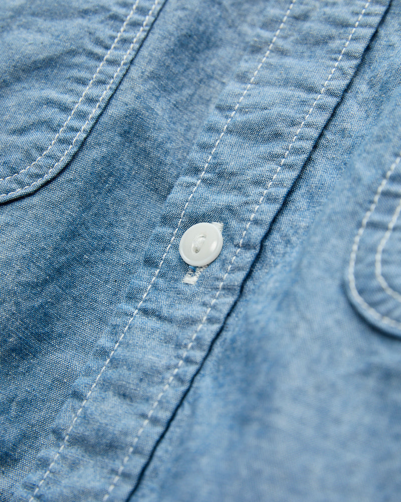Chambray Workshirt in Sax