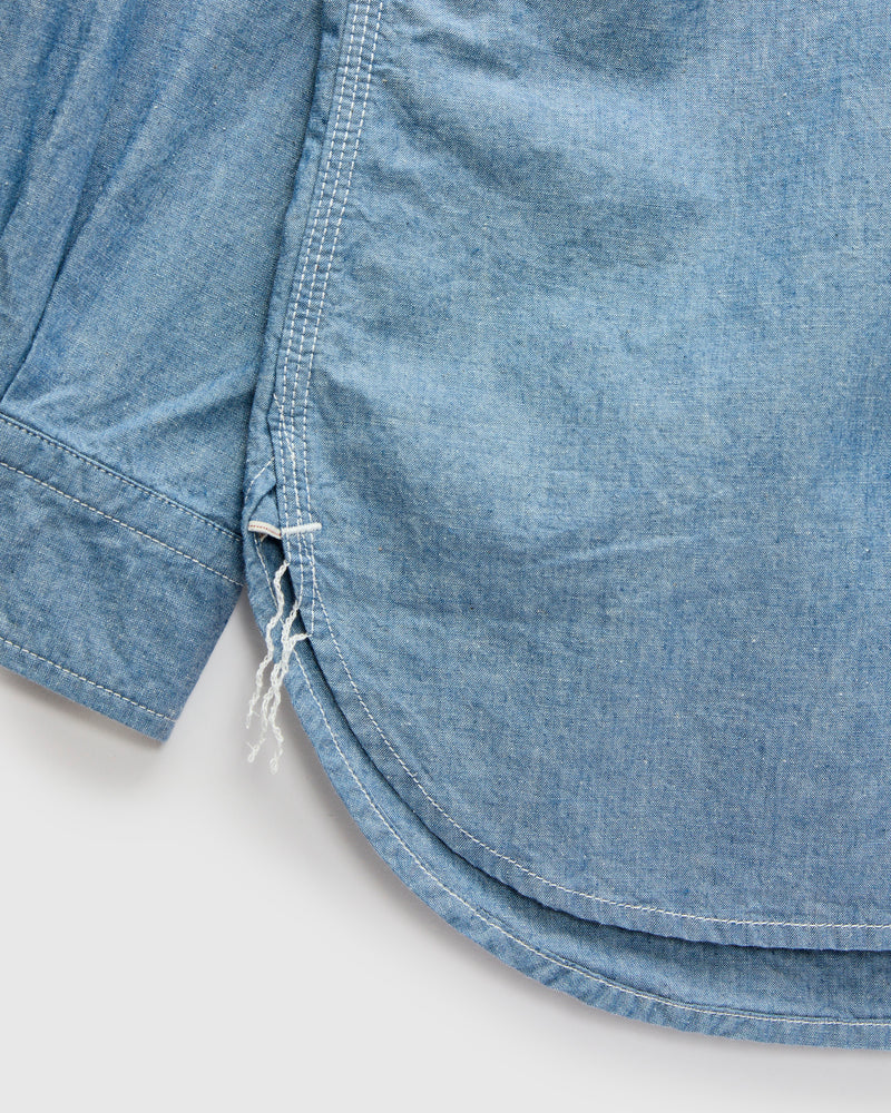 Chambray Workshirt in Sax