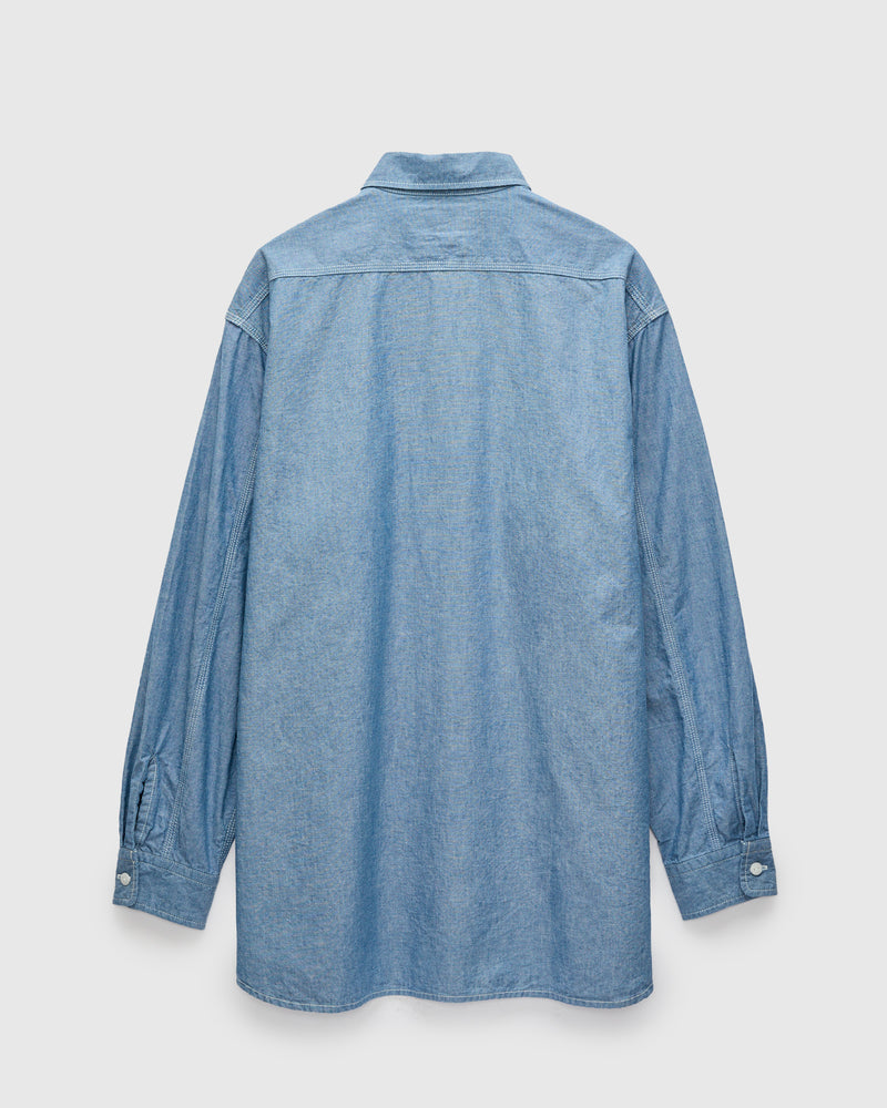 Chambray Workshirt in Sax