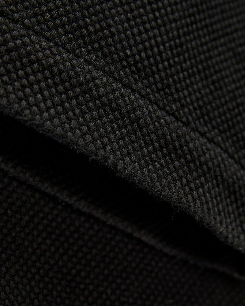 Double Cloth Sashiko Jeans in Black