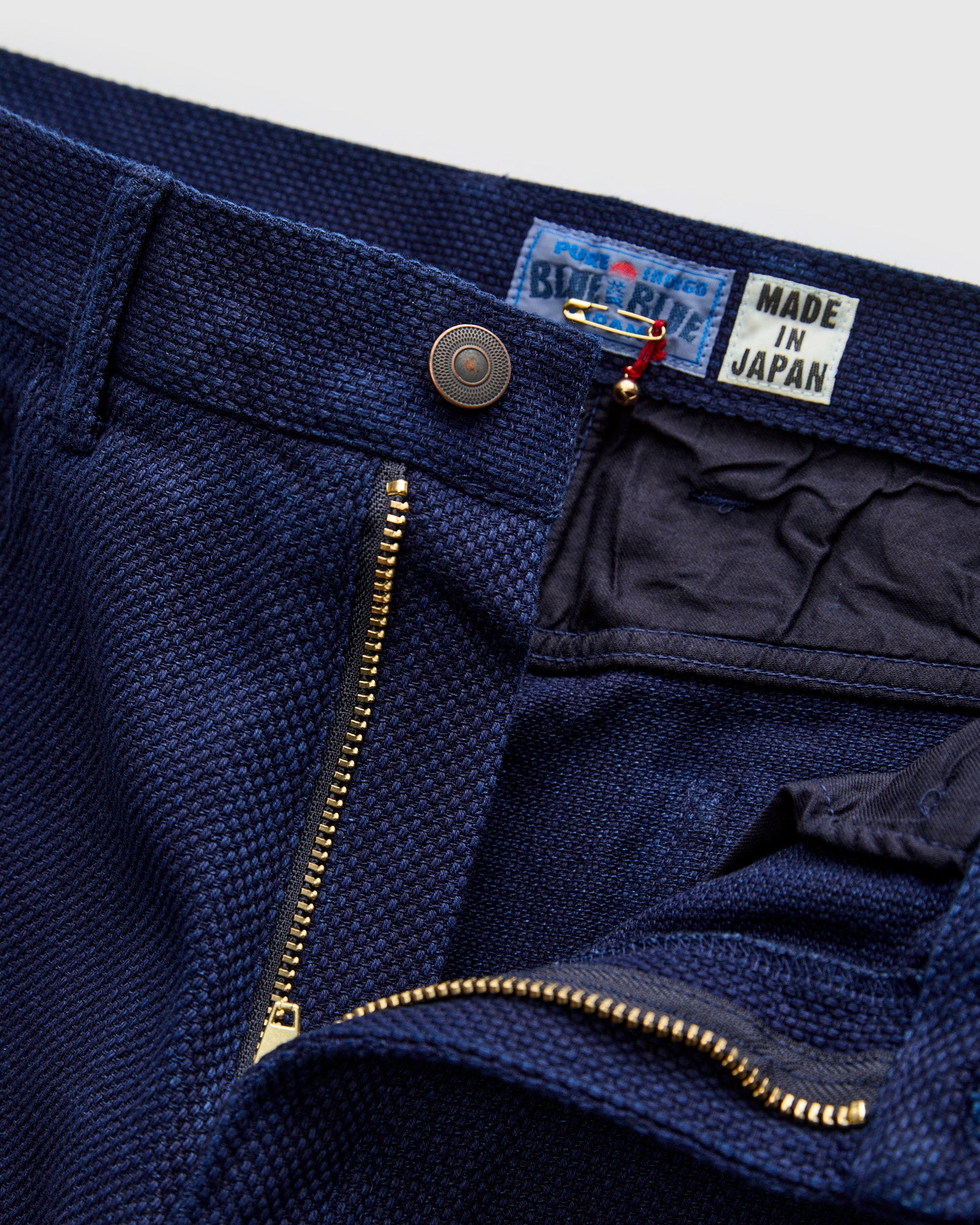 Double Cloth Sashiko Jeans in Hand Dyed Indigo – Blue Owl Workshop