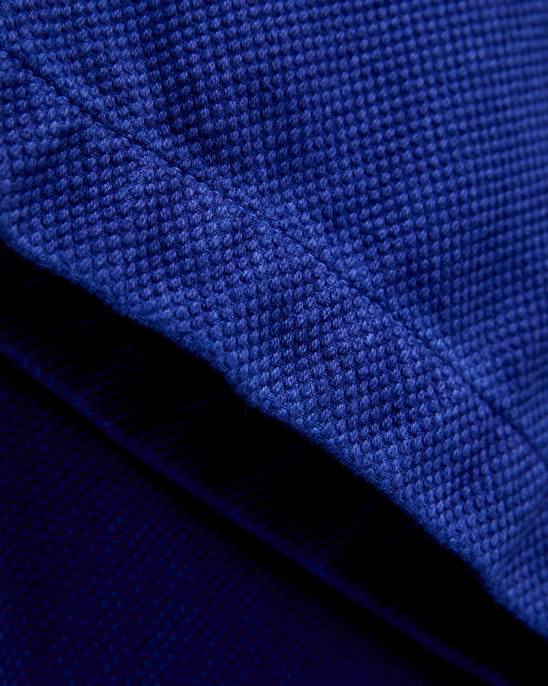 Hand Dyed Sashiko Fatigue Pants in Indigo