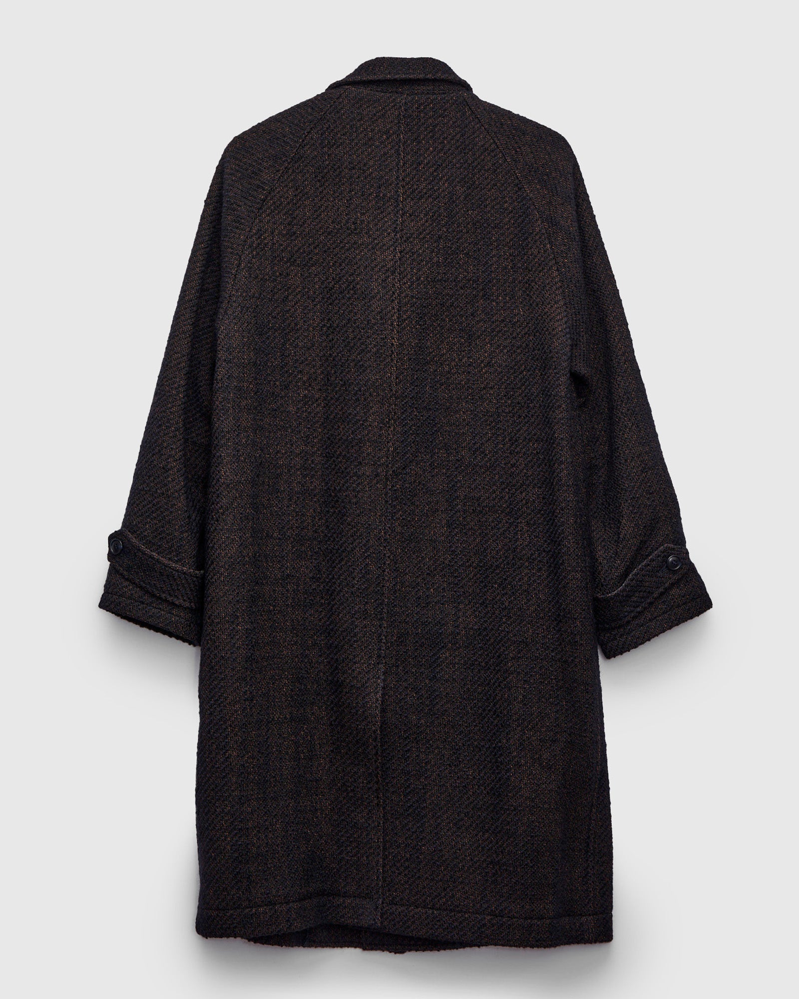 Roving Tweed Chester Coat in Dark Navy – Blue Owl Workshop