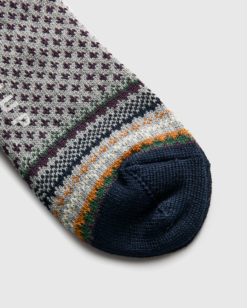 Skog Sock in Ink Blue