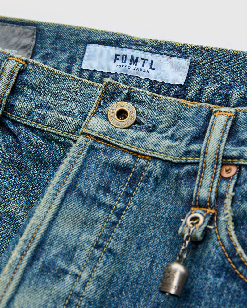 MG127 Boro Repair Selvedge Denim - Classic Straight Fit