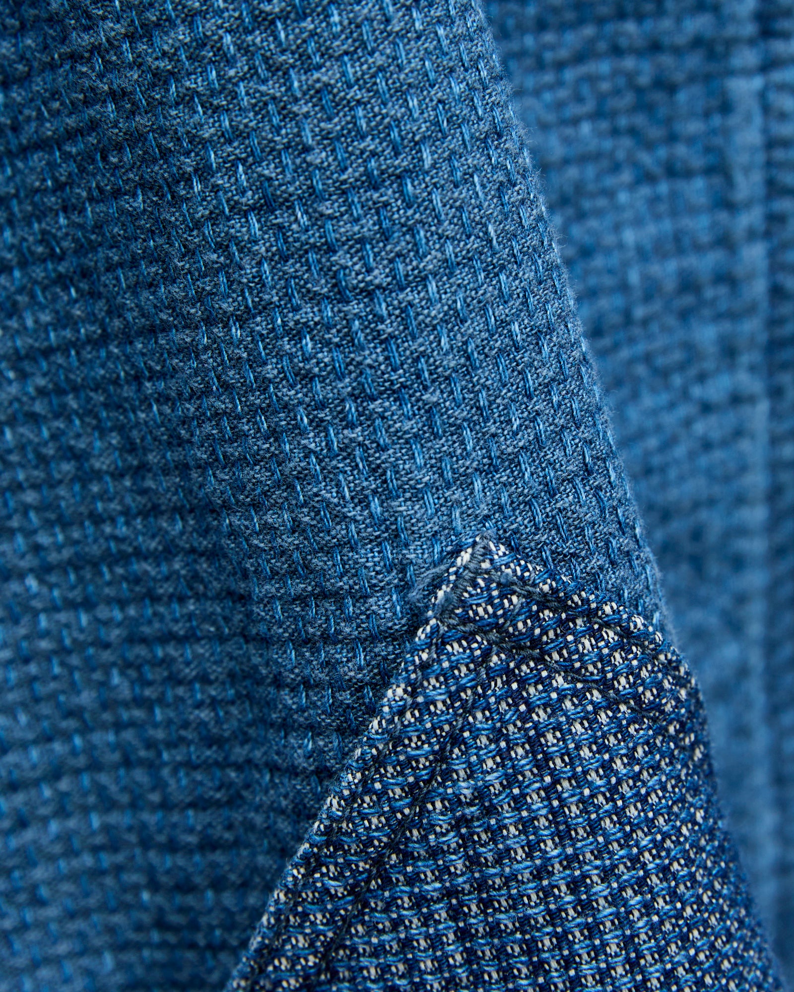 Diamond Short Cardigan in Indigo 3-Year Wash – Blue Owl Workshop