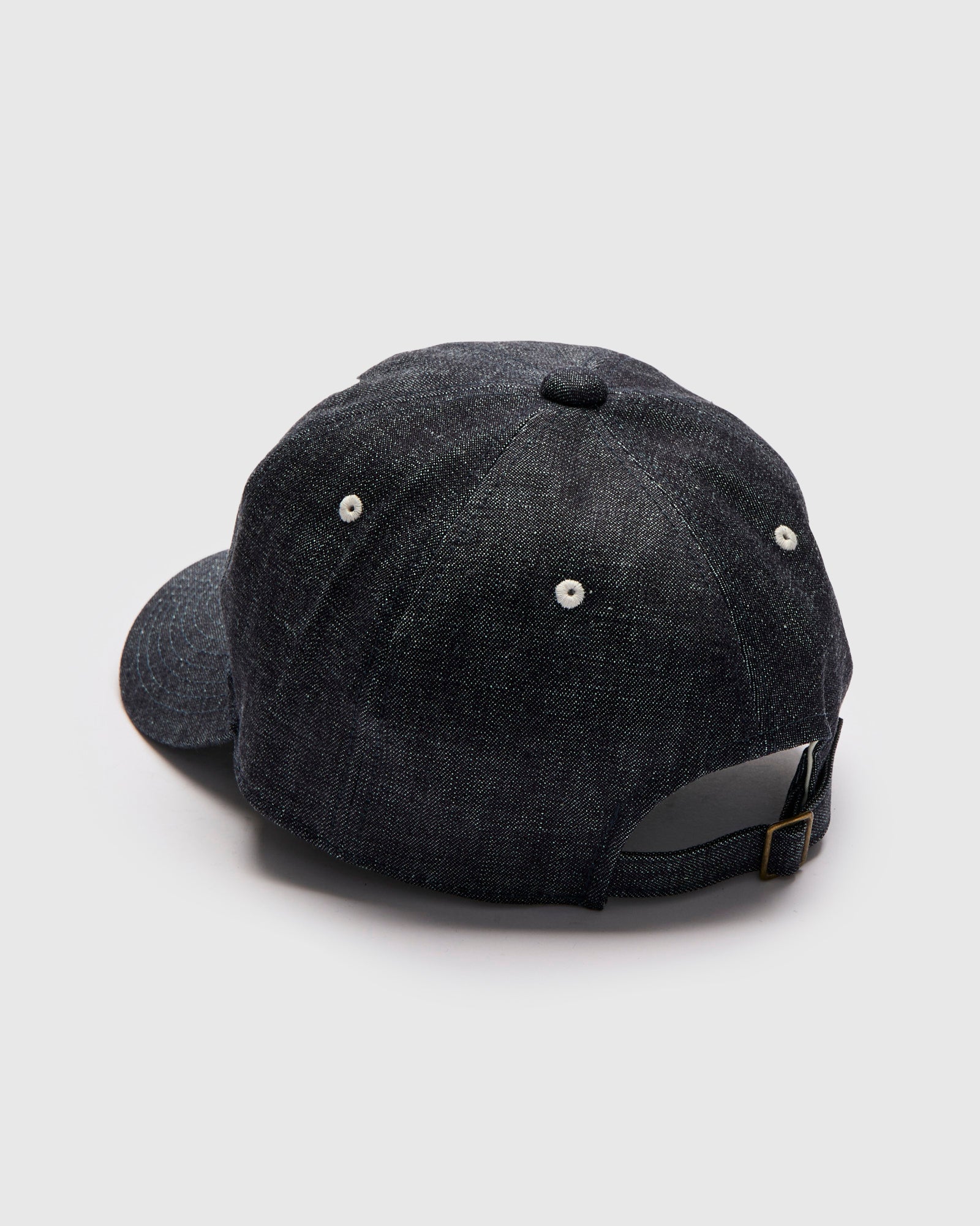 Patch Denim Baseball Cap in Indigo Blue – Blue Owl Workshop